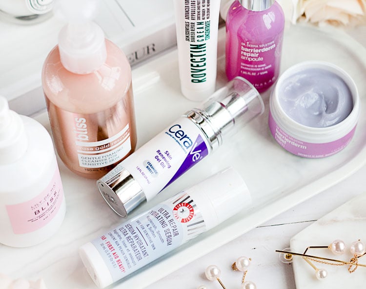 Skincare products + tips for irritated or sensitive skin