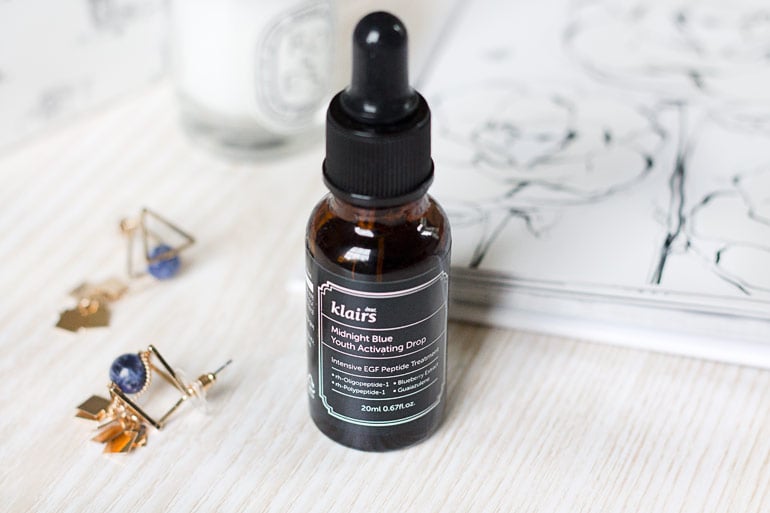 Effortless anti-aging boost with the Klairs Midnight Blue Youth Activating Drop